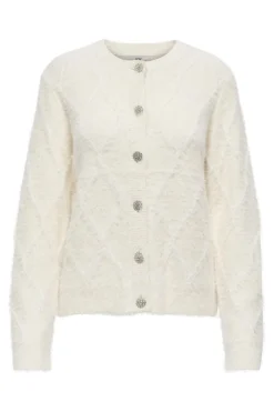 Clearance jayla L/S O-Neck Cardigan Knt Cardigans|Ammevenligt Tøj