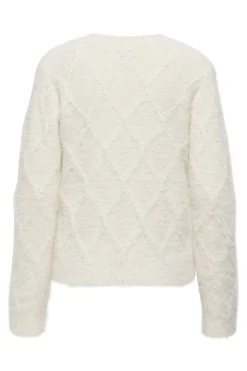 Clearance jayla L/S O-Neck Cardigan Knt Cardigans|Ammevenligt Tøj