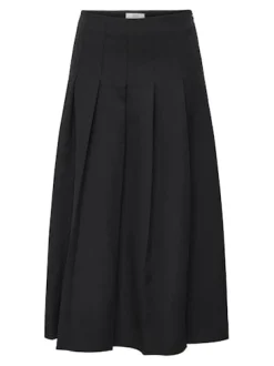 Sale jean Midi Pleat Skirt Tlr Nederdele
