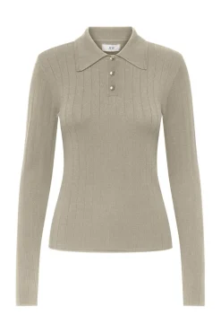 JDY Bluser & Skjorter|Strik<kate L/S Polo Pullover Knt