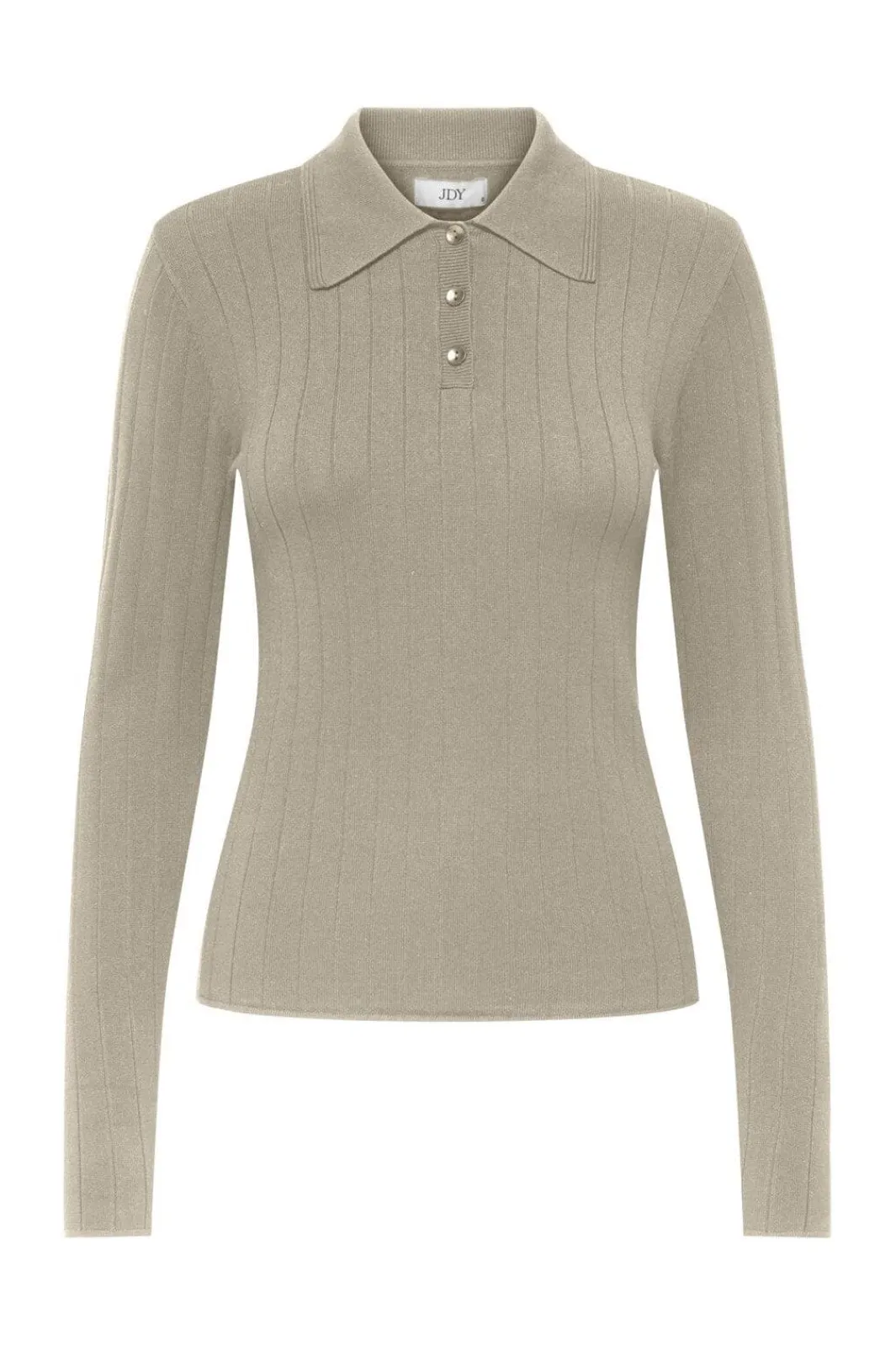 JDY Bluser & Skjorter|Strik<kate L/S Polo Pullover Knt