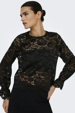 JDY Bluser & Skjorter<lacey L/S Lace Top