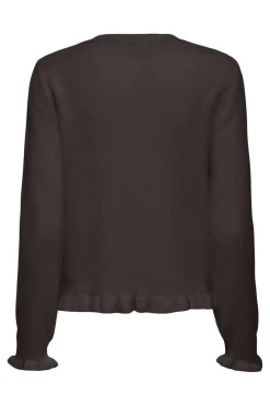 Online letty L/S On Frill Cardigan Knt Cardigans|Ammevenligt Tøj