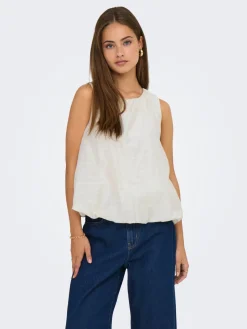 JDY T-Shirts & Toppe<lucca S/L Bubblehem Top