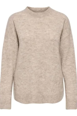 Outlet luna L/S O-Neck Pullover Knt Strik|Bluser & Skjorter