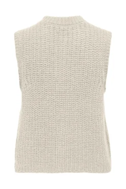 JDY Overtøj & Jakker<mabel S/L O-Neck Button Vest Knt