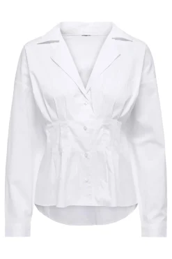 JDY Bluser & Skjorter|Ammevenligt Tøj<mio L/S Fitted V-Neck Shirt