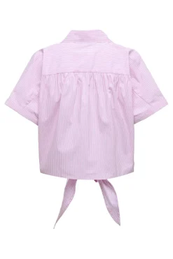 JDY Bluser & Skjorter|Ammevenligt Tøj<mio S/S Knot Shirt Dia