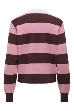 Best naima L/S Polo Pullover Knt Strik|Bluser & Skjorter