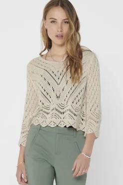 Best new Sun 3/4 Cropped Pullover Knt Bluser & Skjorter|Strik