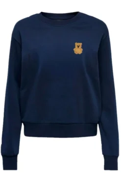 Hot paris L/S Emb Sweat Sweatsæt & Comfy Wear|Bluser & Skjorter