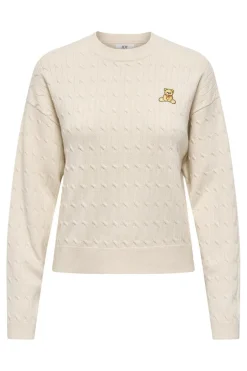 Discount prime Life L/S On Cable Emb Pull Knt Strik|Bluser & Skjorter