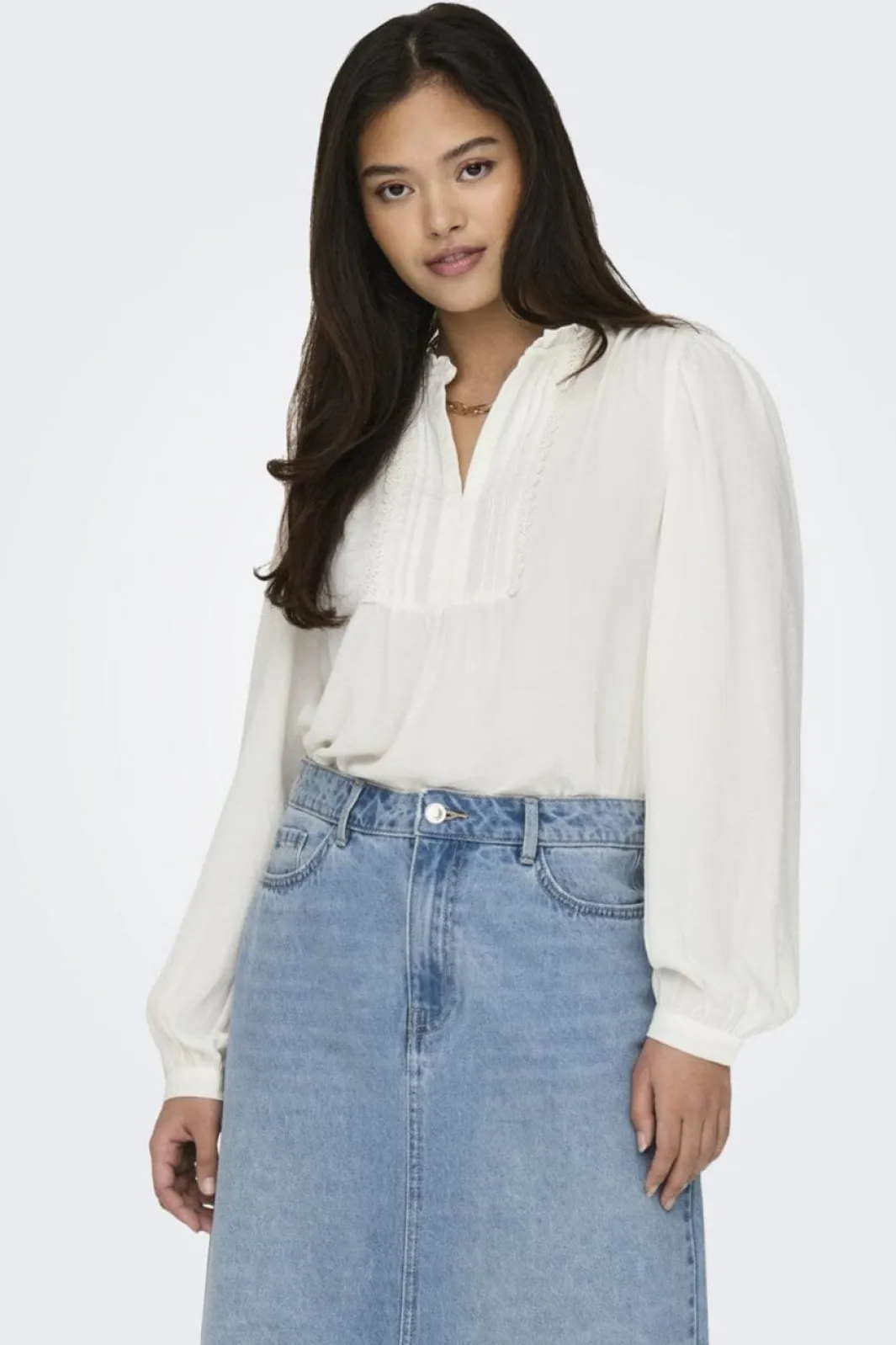 JDY T-Shirts & Toppe<rachel Life L/S Pintuck Top