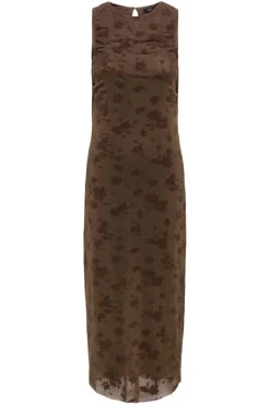 Clearance ruby S/L Rouching Flock Dress Kjoler