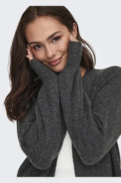 JDY Cardigans|Ammevenligt Tøj<rue Life L/S Long Cardigan Knt