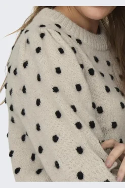 JDY Bluser & Skjorter|Strik<sigrid Life L/S On Puff Pull Knt