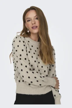 JDY Bluser & Skjorter|Strik<sigrid Life L/S On Puff Pull Knt