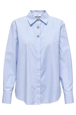 Best soho L/S Loose Striped Shirt Bluser & Skjorter|Ammevenligt Tøj
