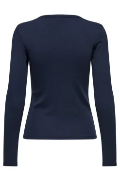 JDY T-Shirts & Toppe<solar L/S O Neck Top Dia