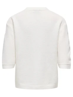 Hot sonja S/S O-Neck Pullover Knt Strik|Bluser & Skjorter