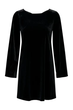 Outlet victory L/S Velvet Bow Dress Kjoler