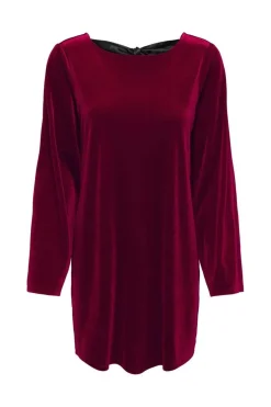JDY Kjoler<victory L/S Velvet Bow Dress