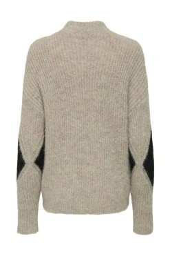 JDY Strik|Bluser & Skjorter<viv Life L/S High Neck Pullover Knt