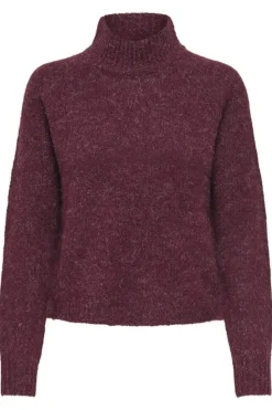 JDY Strik|Bluser & Skjorter<zoey Life L/S Hn Raglan Pul Knt