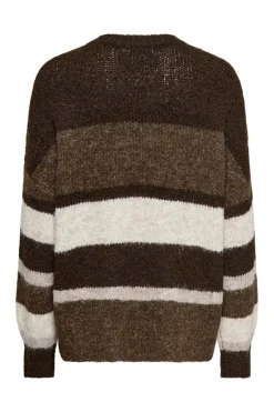 JDY Strik|Bluser & Skjorter<zoey Life L/S On Colorblock Pull Knt