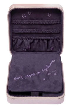 Outlet Jewelry Box Moon And Stars Rose 3919 Smykkeskrin
