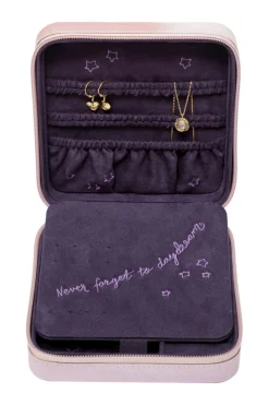 Outlet Jewelry Box Moon And Stars Rose 3919 Smykkeskrin