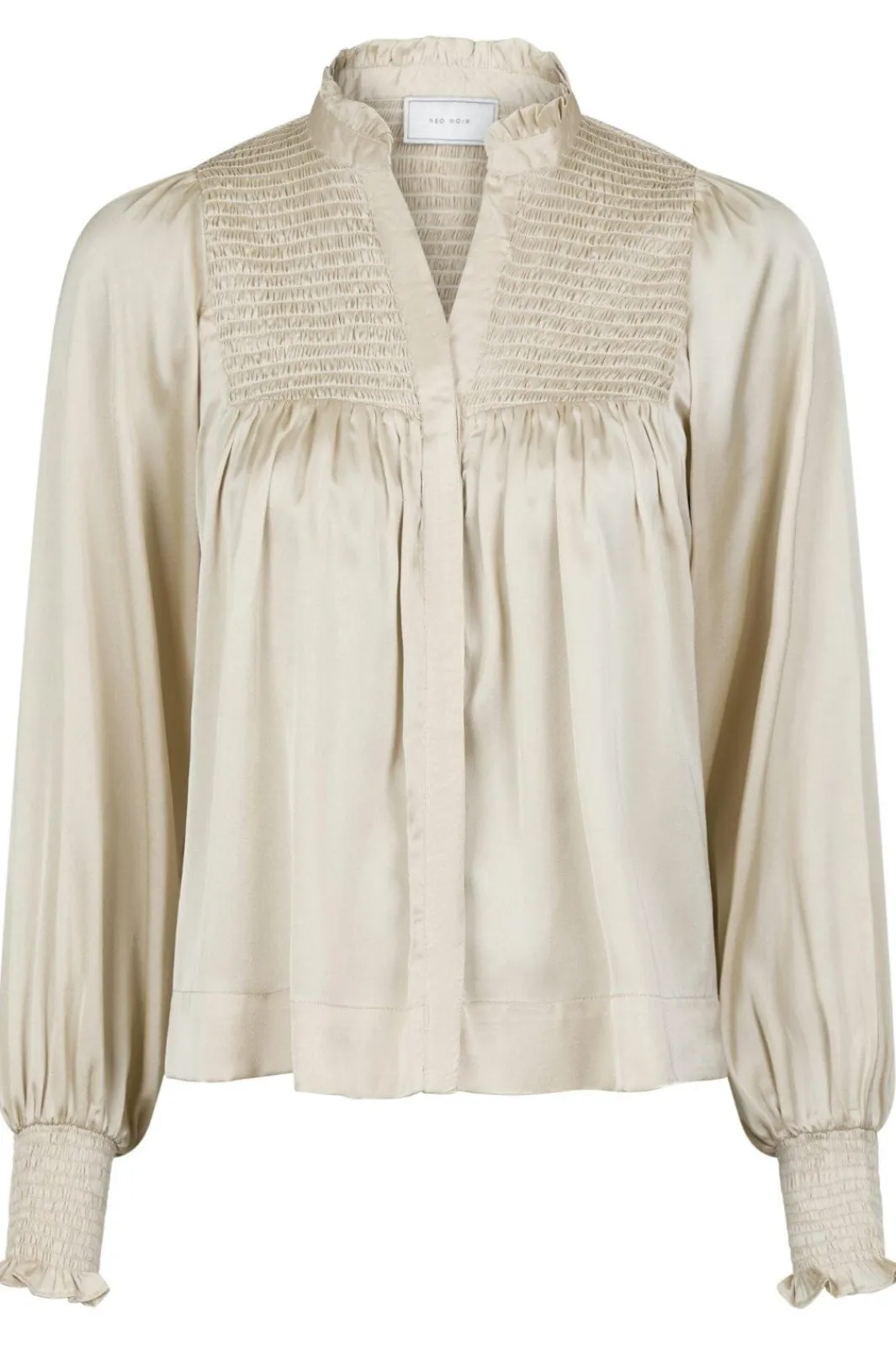 Neo Noir Bluser & Skjorter|Ammevenligt Tøj<Jill Smooth Satin Blouse