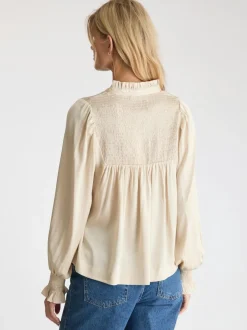 Neo Noir Bluser & Skjorter|Ammevenligt Tøj<Jill Smooth Satin Blouse