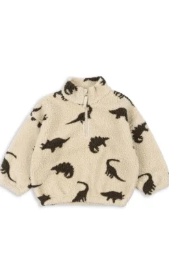 Børn Konges Sløjd Overtøj<Jody Teddy Half Zip Grs Ks104067