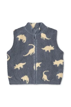 Børn Konges Sløjd Veste<Jody Teddy Vest Grs Ks103481