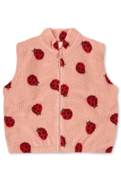 Børn Konges Sløjd Veste<Jody Teddy Vest Grs Ks103481
