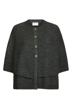 Neo Noir Strik|Bluser & Skjorter<Josei Double Knit Cape 165798