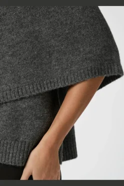Neo Noir Strik|Bluser & Skjorter<Josei Double Knit Cape 165798