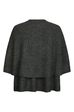 Neo Noir Strik|Bluser & Skjorter<Josei Double Knit Cape 165798