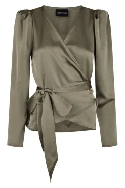 Valentin Studio Bluser & Skjorter<Josie Blouse Heavy Satin 160851