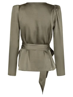 Valentin Studio Bluser & Skjorter<Josie Blouse Heavy Satin 160851