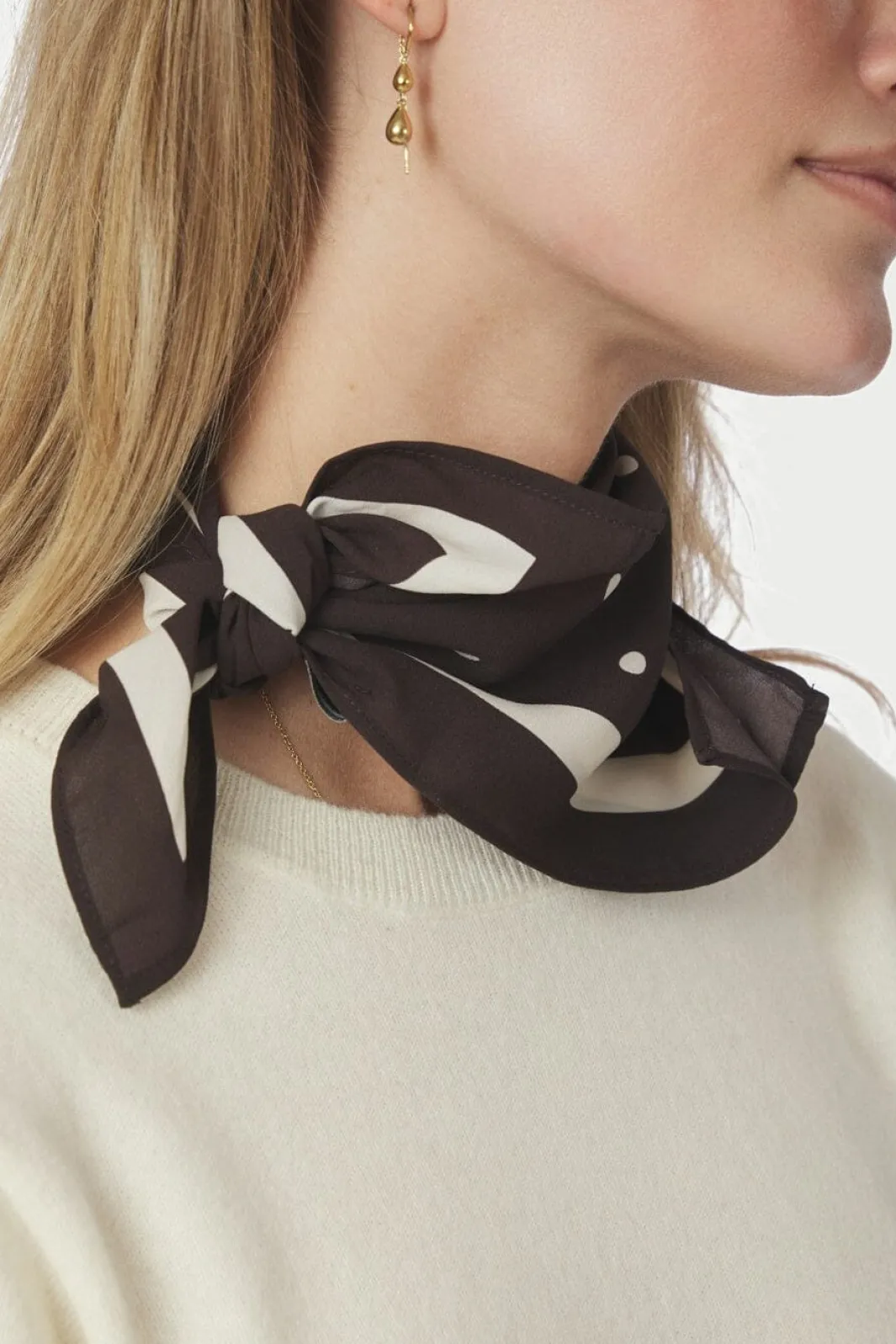 Best Judy Dot Scarf 168236 Tørklæder