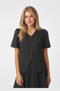 Discount Jules B Pinstripe Blouse 167083 Bluser & Skjorter|Ammevenligt Tøj