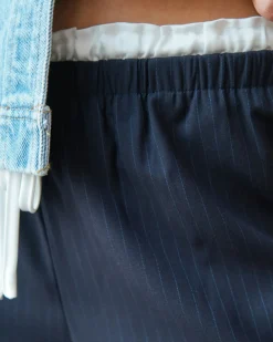 Hot Julius Pinstripe Pants 164718 Bukser, Jeans & Leggings