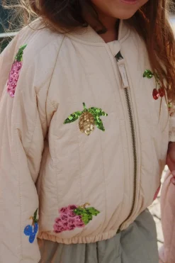 Best Juno Sequin Bomber Jacket Ks103490 Børn Overtøj