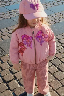 Børn Konges Sløjd Overtøj<Juno Sequin Bomber Jacket Ks104321