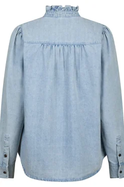 New Justine Denim Shirt 161903 Bluser & Skjorter