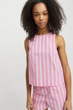 Jjxx T-Shirts & Toppe<Jxava Poplin Sl Top