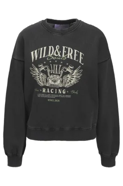 Jjxx Sweatsæt & Comfy Wear|Bluser & Skjorter<Jxbritta Rlx Ls Crew Swt