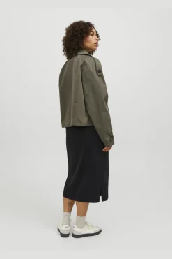 Hot Jxcarlie Short Trenchcoat Sn Overtøj & Jakker